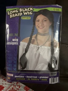 Long Black Braid Wig - Picture 1 of 2