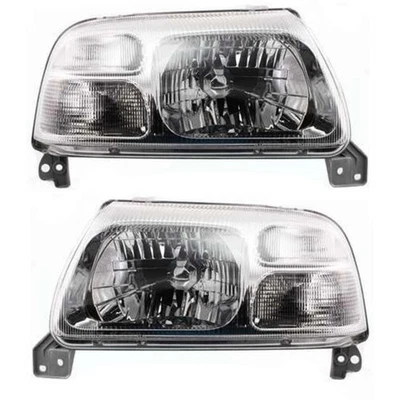 Headlight Set For 99 2000 2001 2002 2003 Suzuki Vitara Left and Right 2Pc - Image 1 of 4