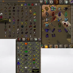 RUNESCAPE OSRS ACCOUNT 2277 6B GP FANK KIT AND MASORI MAX  CONTACT ME FIRST - Picture 1 of 1