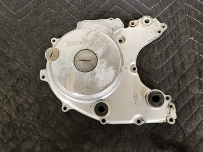 #A402 1987 - 92 Honda Trx250x Trx 250x Stator Cover Oem - Image 1 of 4