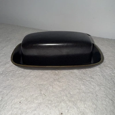 Vintage Denby Langley Kismet Bokhara 1/4 lb. Covered Butter Dish w/Lid England - Image 1 of 4