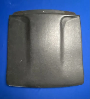 86–87 Mercedes-Benz 190E–16 painel superior do banco dianteiro original couro preto - Imagem 1 de 2