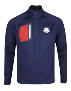 Ralph Lauren RLX Ryder Cup Team USA 1/4 Zip Pullover - Picture 1 of 8