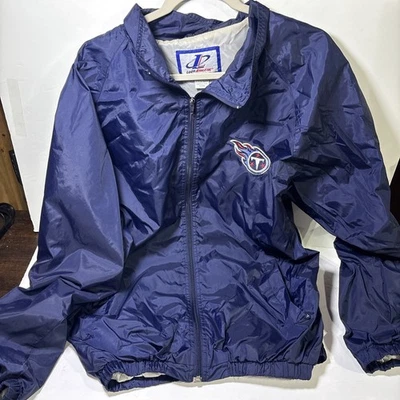 Vintage Tennessee Titans￼ Logo Athletic Windbreaker Size Medium M NFL VTG - Image 1 of 4