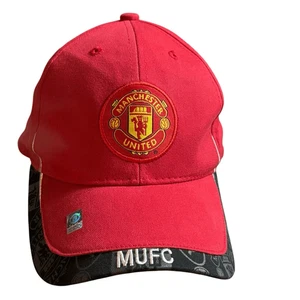 Manchester United Adjustable Red Hat Soccer Futbol *New* - Picture 1 of 11