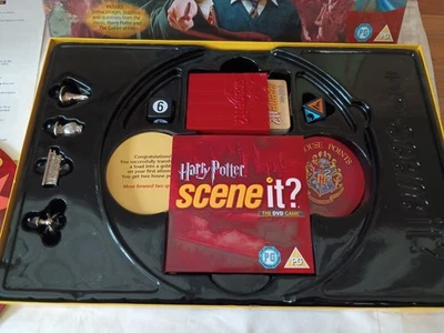 Harry Potter Scene It DVD Game 2005 Mattel Games 100% Complete VGC Christmas Fun - Image 1 of 4