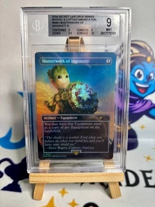 Magic MTG masterwork of ingenuity foil Secret lair marvel BGS 9 #863 (no box ) - Imagen 1 de 2