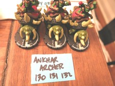 MAGE KNIGHT LANCERS 130 131 132 ANKHAR ARCHER SET / LOT OF 3 1R
