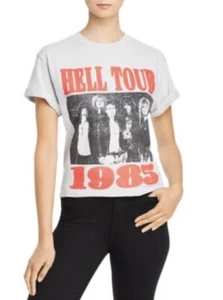 Alice + Olivia Revolve Women’s Guns and Roses Short Sleeve Band Tee Shirt XS/S - Picture 1 of 6