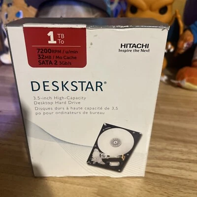 HGST Deskstar H3IK10003272SP (0S02860) 1TB 7200 RPM SATA 3.0Gb/s 3.5" *NEW* - Image 1 of 4