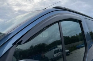 Ford Custom Wind and Rain Deflectors (pair) 2012-18, Tinted Window Wind Guards - Picture 1 of 20