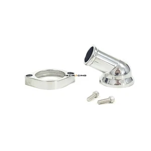 45 deg Water Neck Thermostat Housing FOR 4.8L 5.3L 6.0L GM LS V8 LS1 LS2 LS3 LS7 - Picture 1 of 6