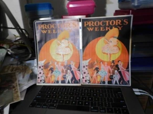 1920 NEWARK NUEVA JERSEY TEATRO "PROCTOR'S WEEK" REVISTA ESPECTÁCULOS OBRAS DE TEATRO - Imagen 1 de 23