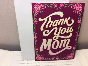 AVANTI MOTHER’S DAY GREETING CARD New W/Envelope "Thank you MOM...." - Picture 1 of 2