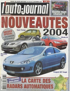 DAS AUTO JOURNAL Nr. 633 13.11.2003 BMW645 LEXUS RX300 JAGUAR XJ6 BMW X3 YPSILON - Bild 1 von 1
