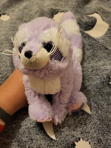 Ganz Webkinz Brilliant Bandit Purple Raccoon Plush Only No Code Flawed (C) - Picture 1 of 3