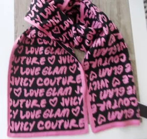 NWT JUICY GRAFFITI / LOGO MUFFLER SCARF - Picture 1 of 1