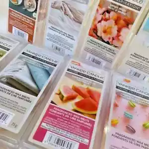 Neue Düfte YANKEE KERZE Zuhause Inspiration duftendes Wachs schmilzt Würfel 75g viele Va - Bild 1 von 69