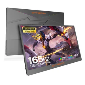 17,3 Zoll 165Hz Monitore IPS 2.5K Gaming Spielbildschirm für Laptop PS5/4 XBOX - Afbeelding 1 van 7