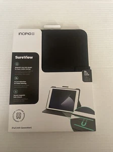 Incipio SureView Series Hard Folio Case for iPad 10.9-in (10th Gen) - Black - Picture 1 of 4