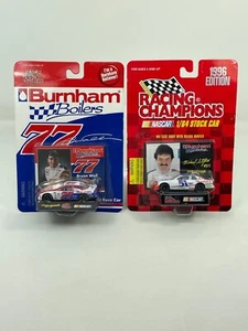NASCAR Racing Champions Set Burnham Boilers Bryan Wall #77  Mike Stefanik #51 - Picture 1 of 6