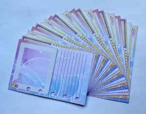 Filofax Pocket Organiser - Beautiful Bright Bubble Bullet Box Paper - 20 Pages - Picture 1 of 7