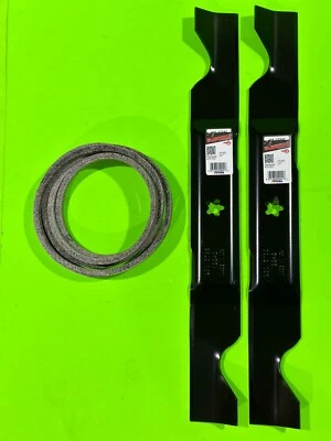 Husqvarna 46" 2 Blade Mower Deck Blade & Belt Kit 532405143 532405380 - Image 1 of 4