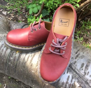 Dr. Martens 1461 Oxblood Smooth Hardlife 3- Eye Leather Shoes UK 3 RRP £175 - Picture 1 of 8