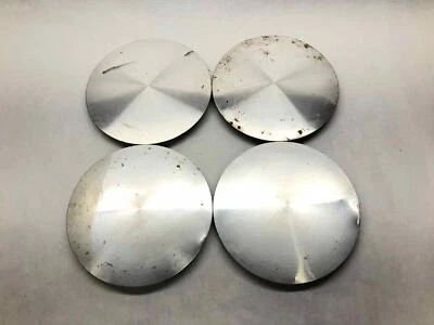 Juego de 4 tapacubos centrales de aluminio cepillado Chevy Tahoe 1992-1999 15178708 Foto 1 de 4