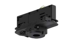 STUCCHI 9009/B ONETRACK 6 conductors (3P + N + control system) adapter black - Picture 1 of 2