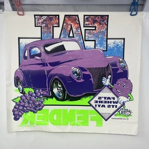 Camiseta Vintage Ltd Impressions Fat Fender Plancha Prensa de Calor Street Rods C12 - Imagen 1 de 12