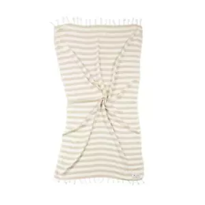 Brand New Lilo Bamboo bath beach towel Beige Balmy - Picture 1 of 2