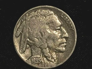 1935 S Buffalo Indian Head Nickels - Picture 1 of 2
