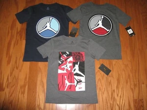AIR JORDAN SHORT SLEEVE SHIRT BOYS SIZE S/M/L/XL NWT  - Picture 1 of 7