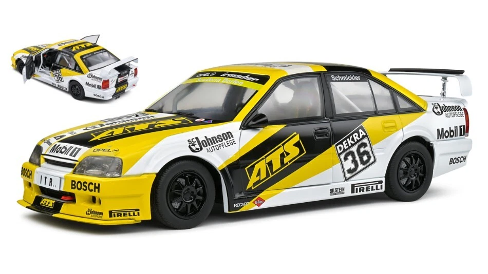 Solido OPEL OMEGA EVO 500 TEAM IRMSCHER N.36 DTM 1991 F.ENGSTLER 1:18 - Immagine 1 di 1