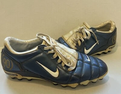 NIKE ZOOM AIR TOTAL 90 III SOCCER BOOTS CLEATS FUTBOL 312594-411 2005 US 9.5 Men - Image 1 of 4