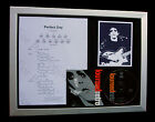 LOU REED Perfect Day LTD CD GALLERY QUALITY FRAMED DISPLAY+EXPRESS GLOBAL SHIP