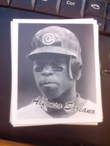 Upper Deck Goudey #253 2008 Alfonso Soriano rojo mini paralelo como nuevo - Imagen 1 de 1