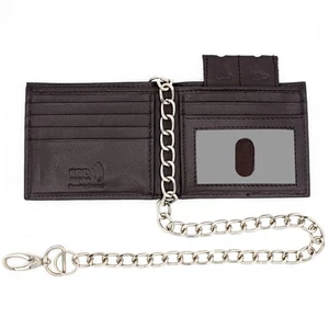Cartera de Cadena Plegable para Hombre - Alta Seguridad con Ventana de Identificación y Bolsillo para Tarjetas de Crédito... - Imagen 1 de 6