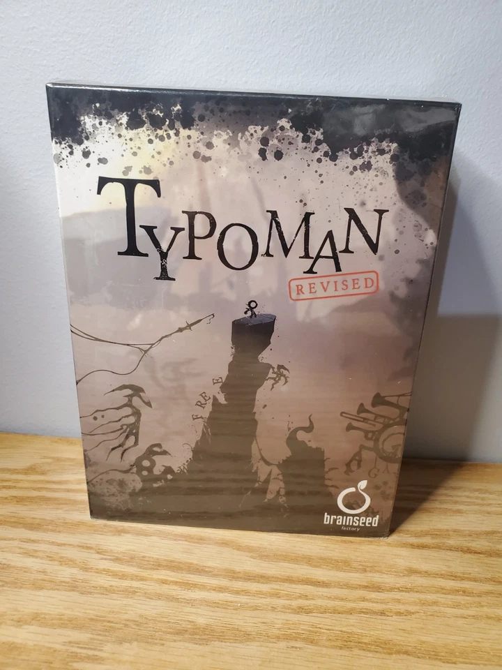 Typoman Revised Collector's Edition PC Game Indiebox FACTORY SEALED! - Image 1 of 1