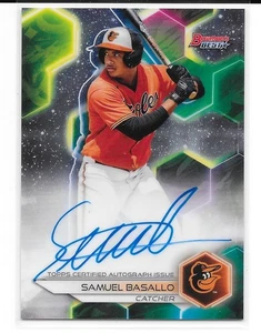 Bowman's Best Samuel Basallo 2023 autógrafo automático radiocontrol Baltimore Orioles B23-SB - Imagen 1 de 1
