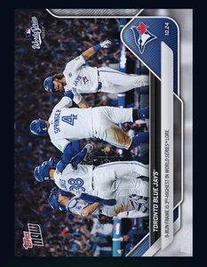 2025 TOPPS NOW - World Series 9-run inning - TORONTO BLUE JAYS (Bunt DigitaICard - Picture 1 of 1