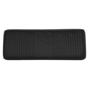 Universal Black Vinyl Staple Golf Cart Seat & Back cushion Covers - Picture 1 of 4