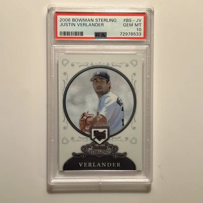 Bowman Sterling Rookie 2006 # BS-JV Justin Verlander Foto 1 de 4