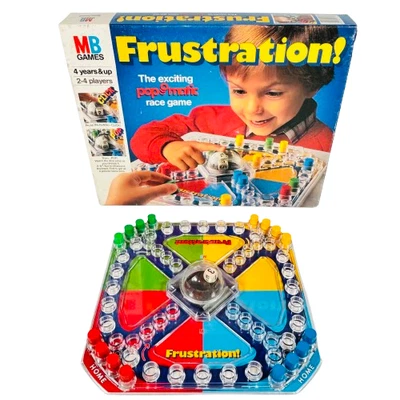 Frustration Pop-O-Matic Game By MB Games 1994 Vintage - Image 1 of 4