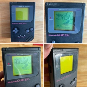 Original DMG-001 Nintendo Gameboy Black Console CPU- DMG-CPU-08 LCD- DMG-LCD-06 - Picture 1 of 20
