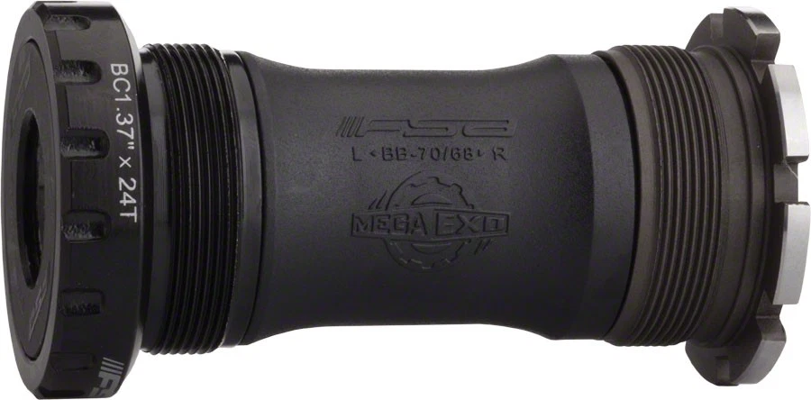 FSA Metropolis Patterson Steel MegaExo 19 Bottom Bracket - BSA Thread, CNC - Image 1 of 1