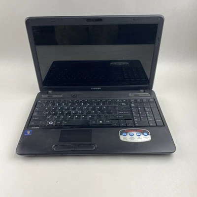 Toshiba Satellite C655D AMD E-350 1.60GHz 4GB RAM 15.6" No Battery No HDD/OS - Image 1 of 4