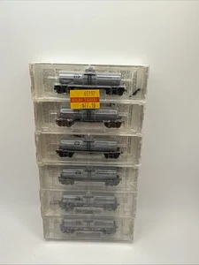 Micro trenes Kadee escala N 65192 GATX 39’ petroleros de cúpula única productos químicos de diamante - Imagen 1 de 15