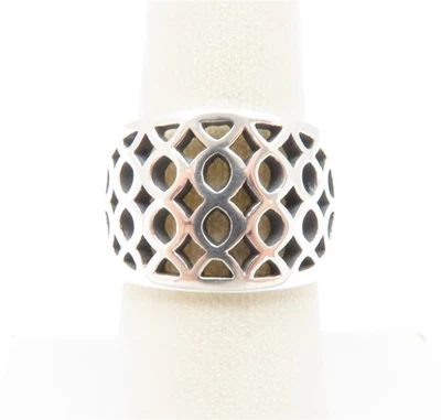 Anillo James Avery de plata de ley calado talla 7 Foto 1 de 3